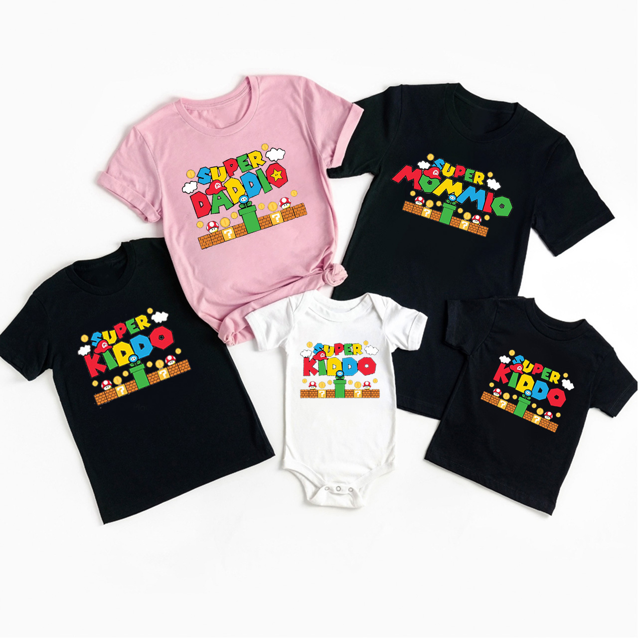 Super Family Game Matching Tees