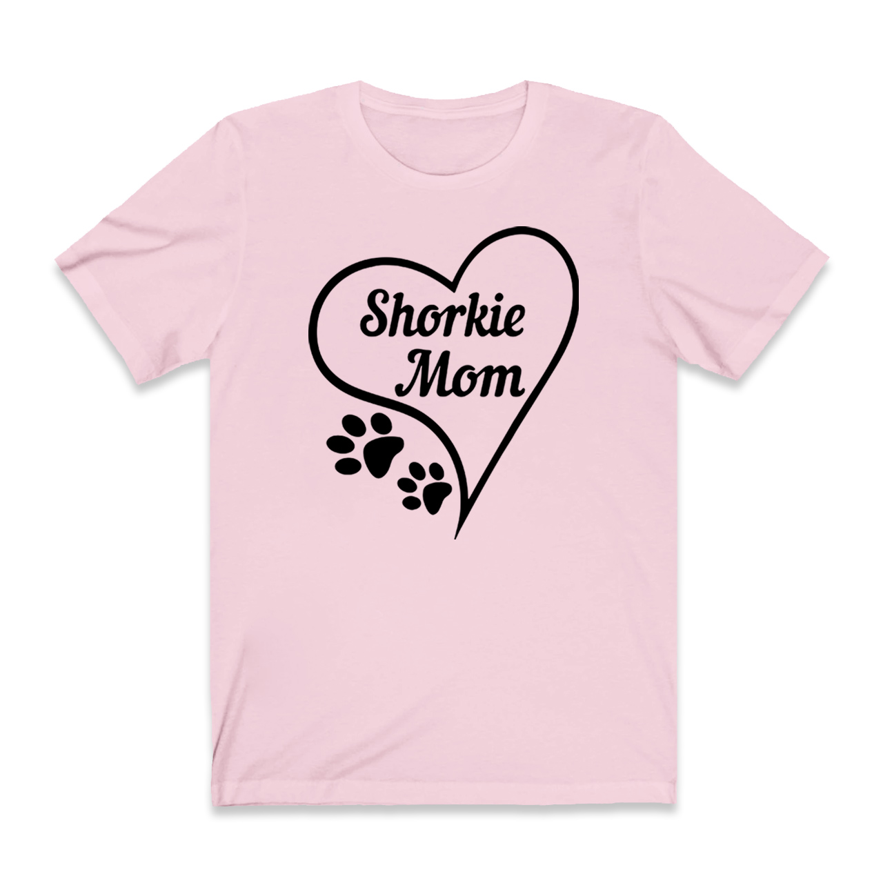 Shorkie Dog Print Mom Shirt