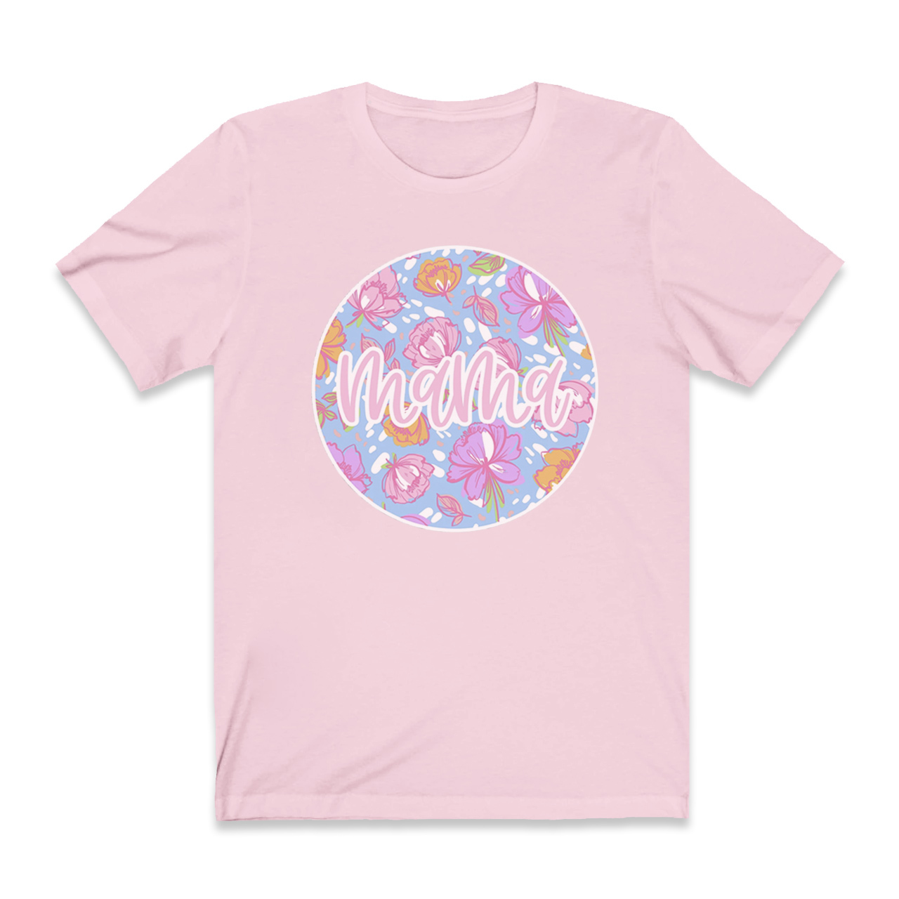 Bright Flowery Mom Shirt