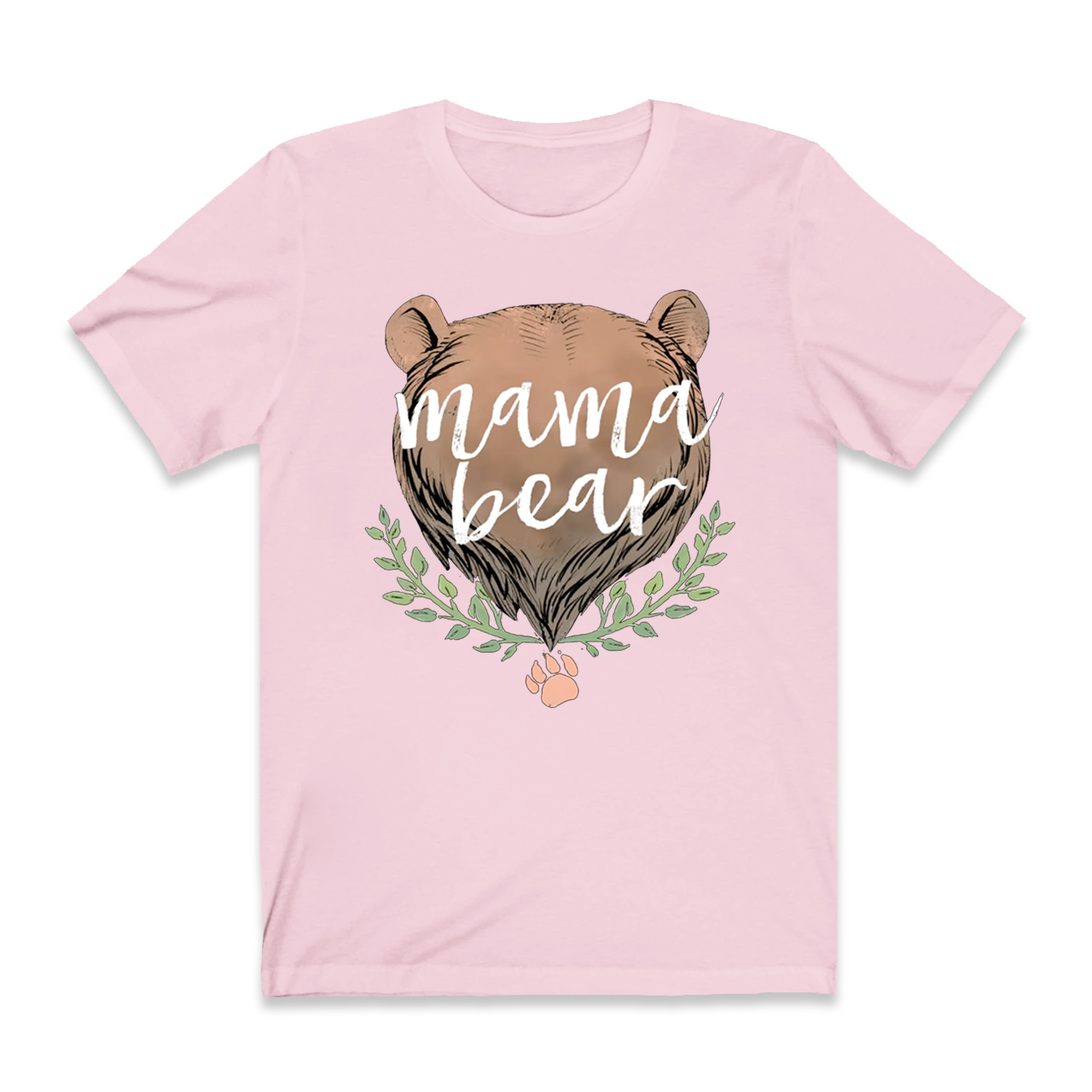 Mama Bear Title Grass Mom Shirt