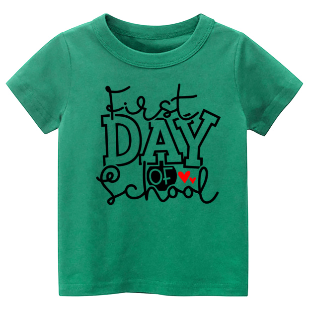 First Day Of School Cute Design Shirt For Kids