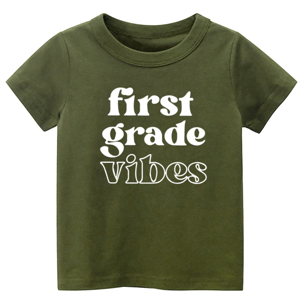 Back To School Vibes Shirt For Boys Or Girls