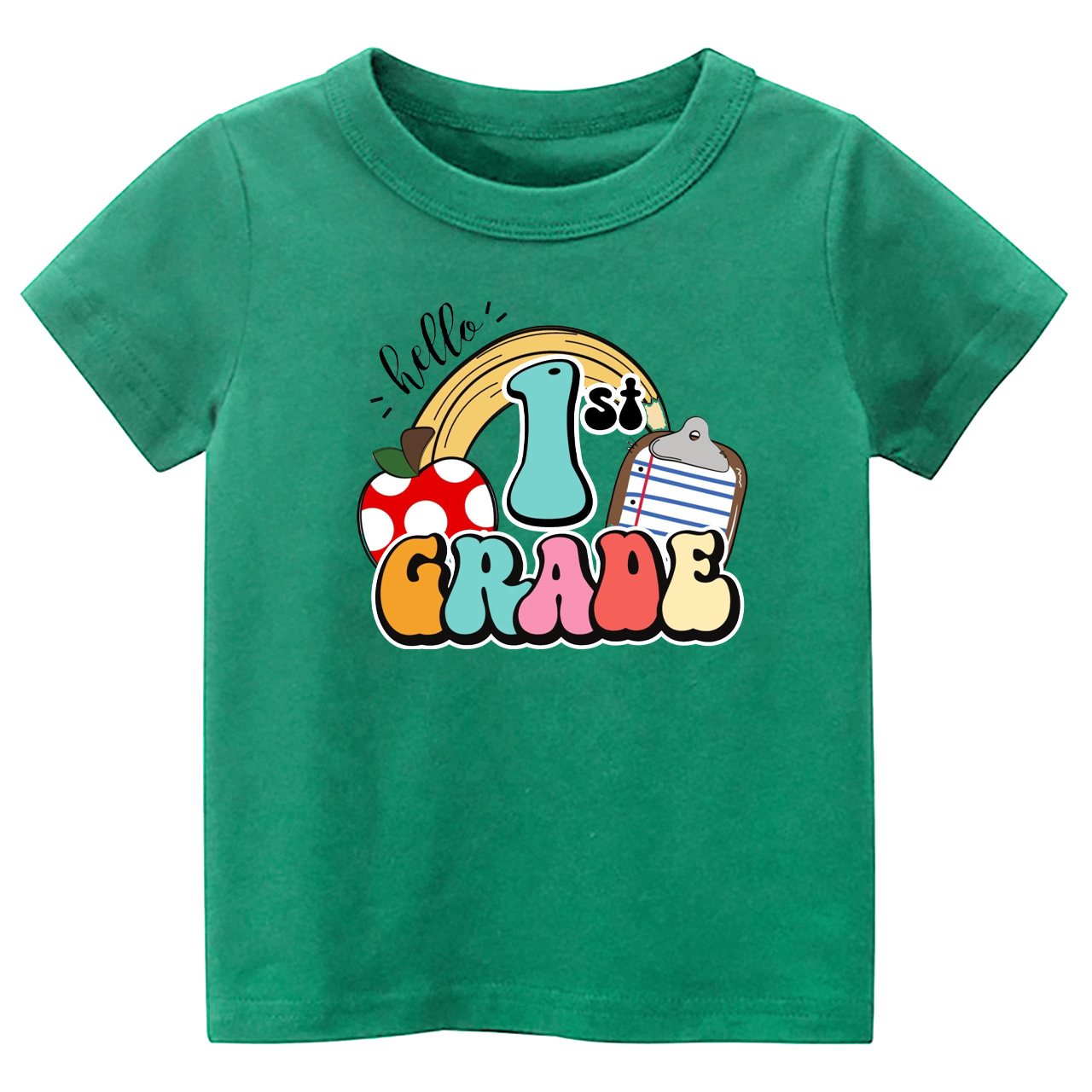 Personalized Grade Hello Kids Back To School T-Shirts