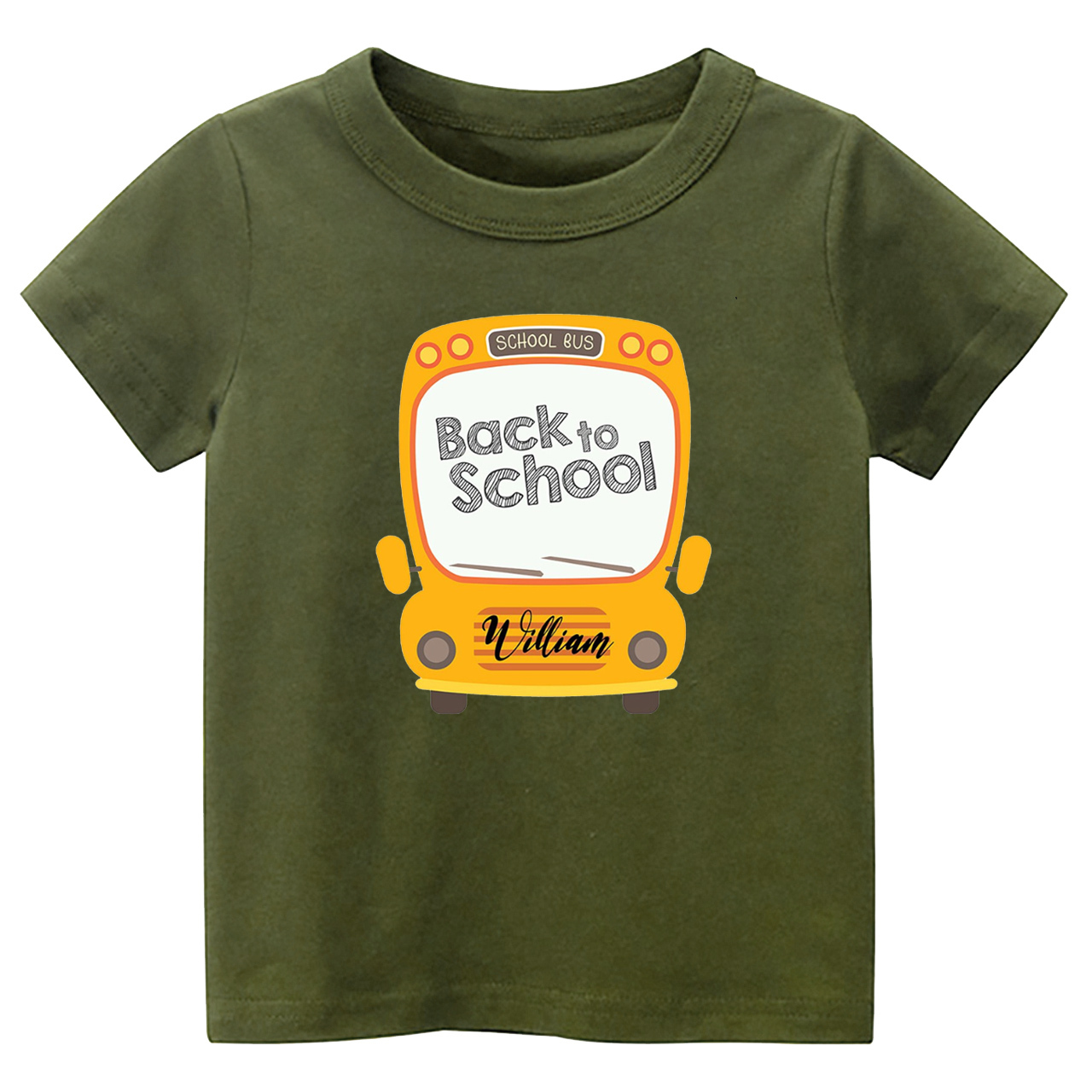 Personalized Bus Driver Back To School Shirt