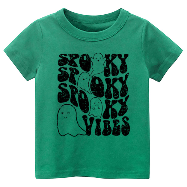Spooky Vibes Retro Toddler Shirt