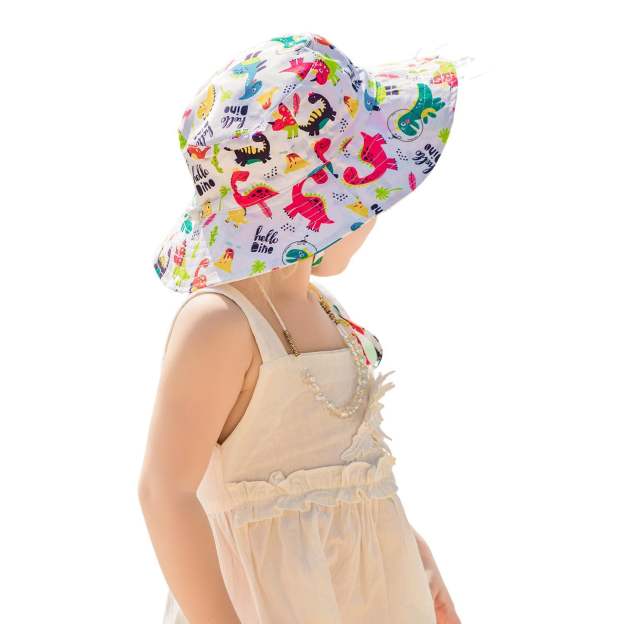 Baby Sun Hat - Seersucker Infant Sun Hat