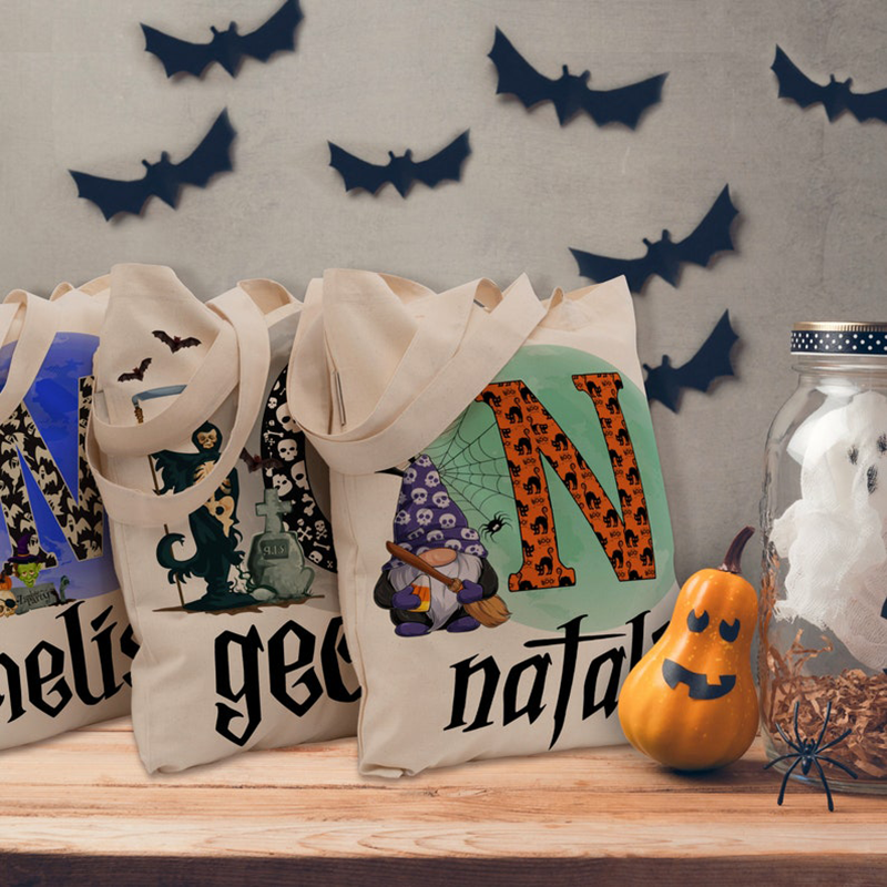 Custom Halloween Tote Bags For Kids
