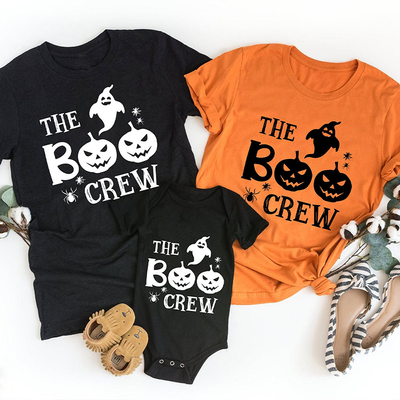 The Boo Crew Halloween Family Matching Shirt 