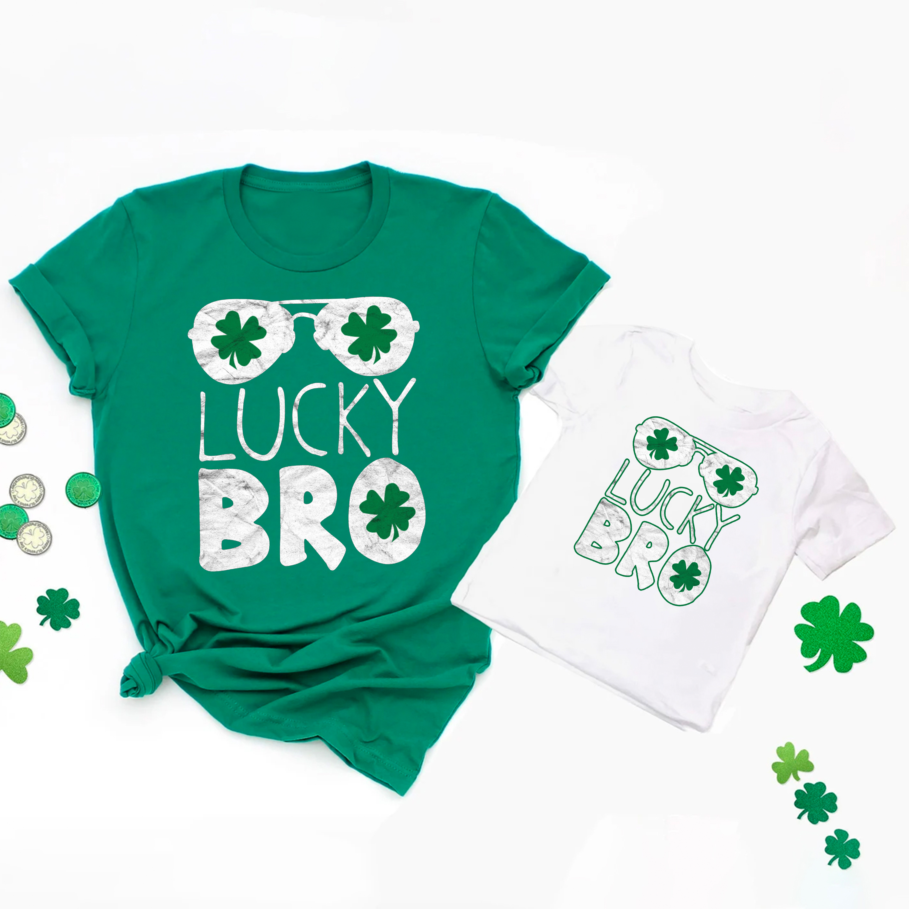 Lucky Bro St.Patrick's Day Matching Shirts