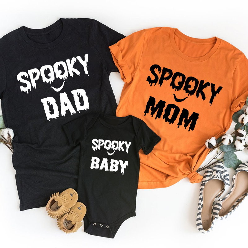 Spooky Halloween Family Matching Shirt 