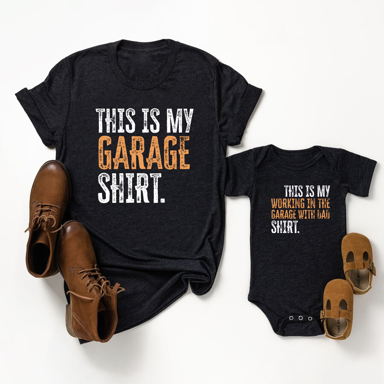 This Is My Garage Shirt For Dad And Me