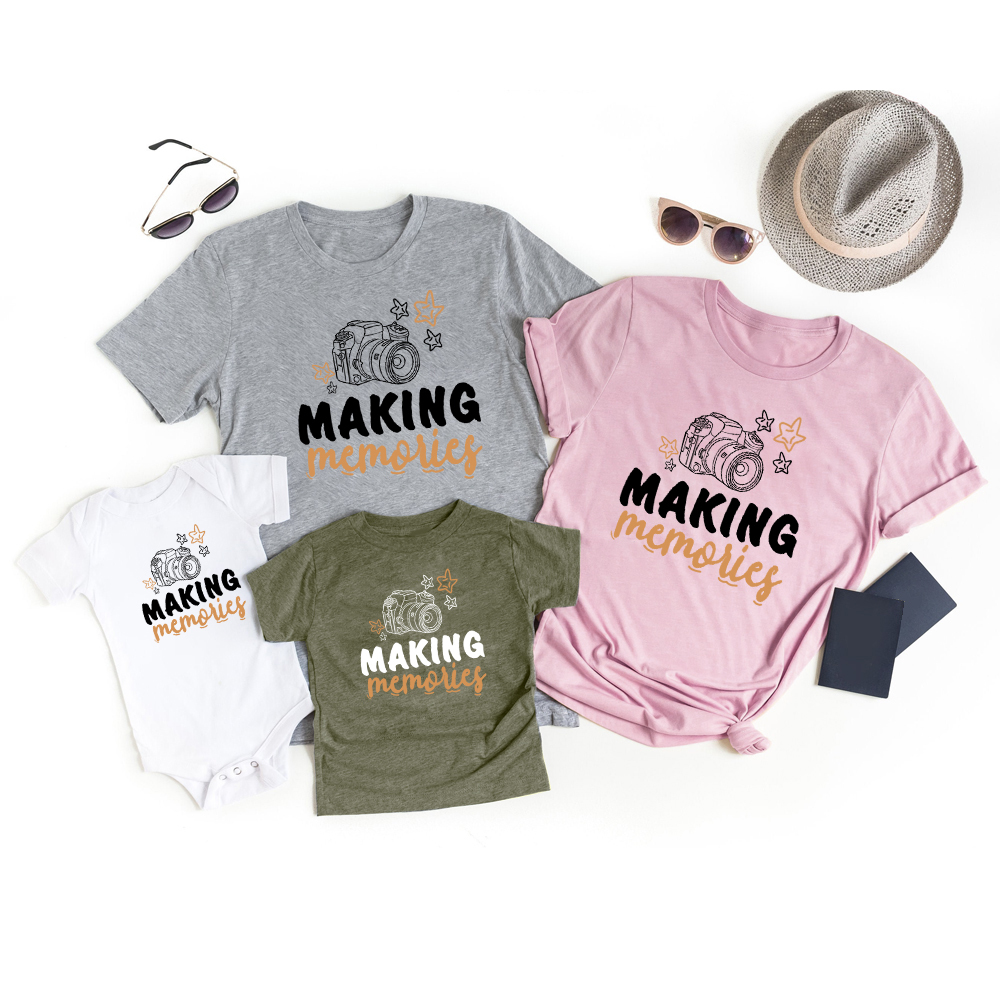 Making Memories Matching Family Shirts