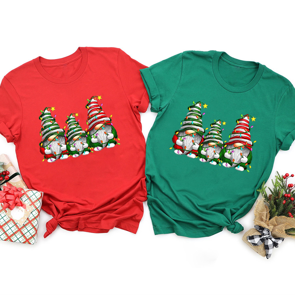 Christmas Gnomes Family Matching Shirt