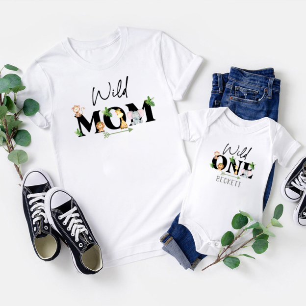 Wild Family Birthday Family Matching Shirt