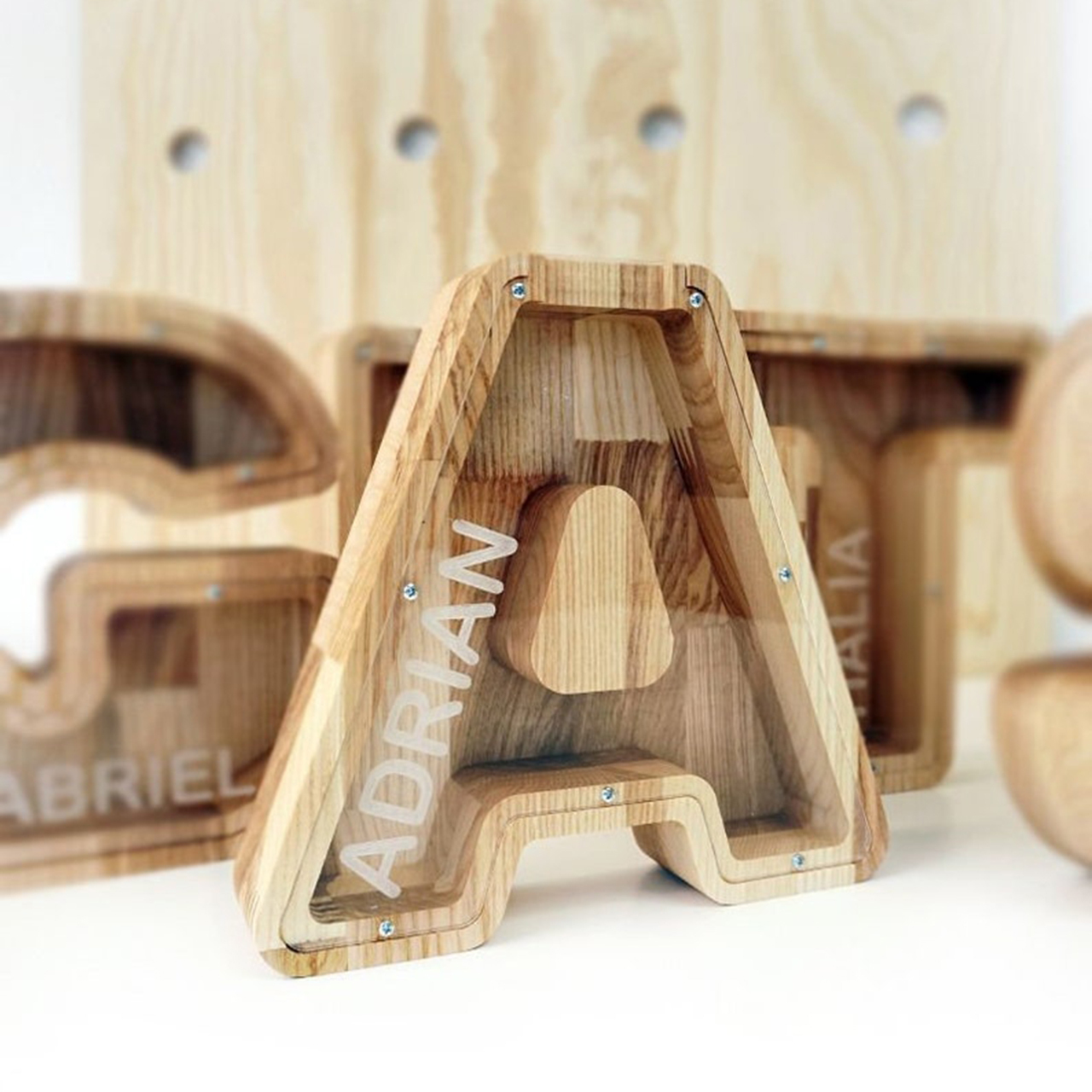 Personalized Kids Letter Money  Bank (A-Z)