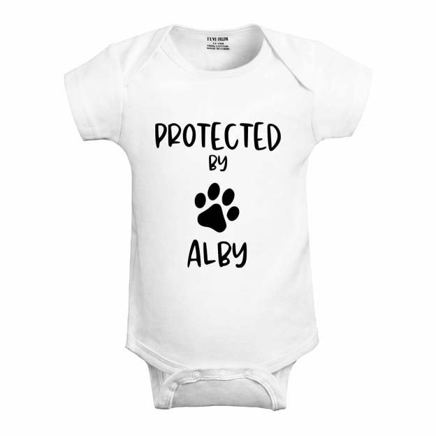 Protected By Dog Bodysuit & Shirts