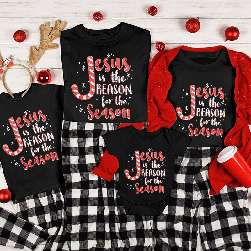 Candy Cane Christmas Family Shirt