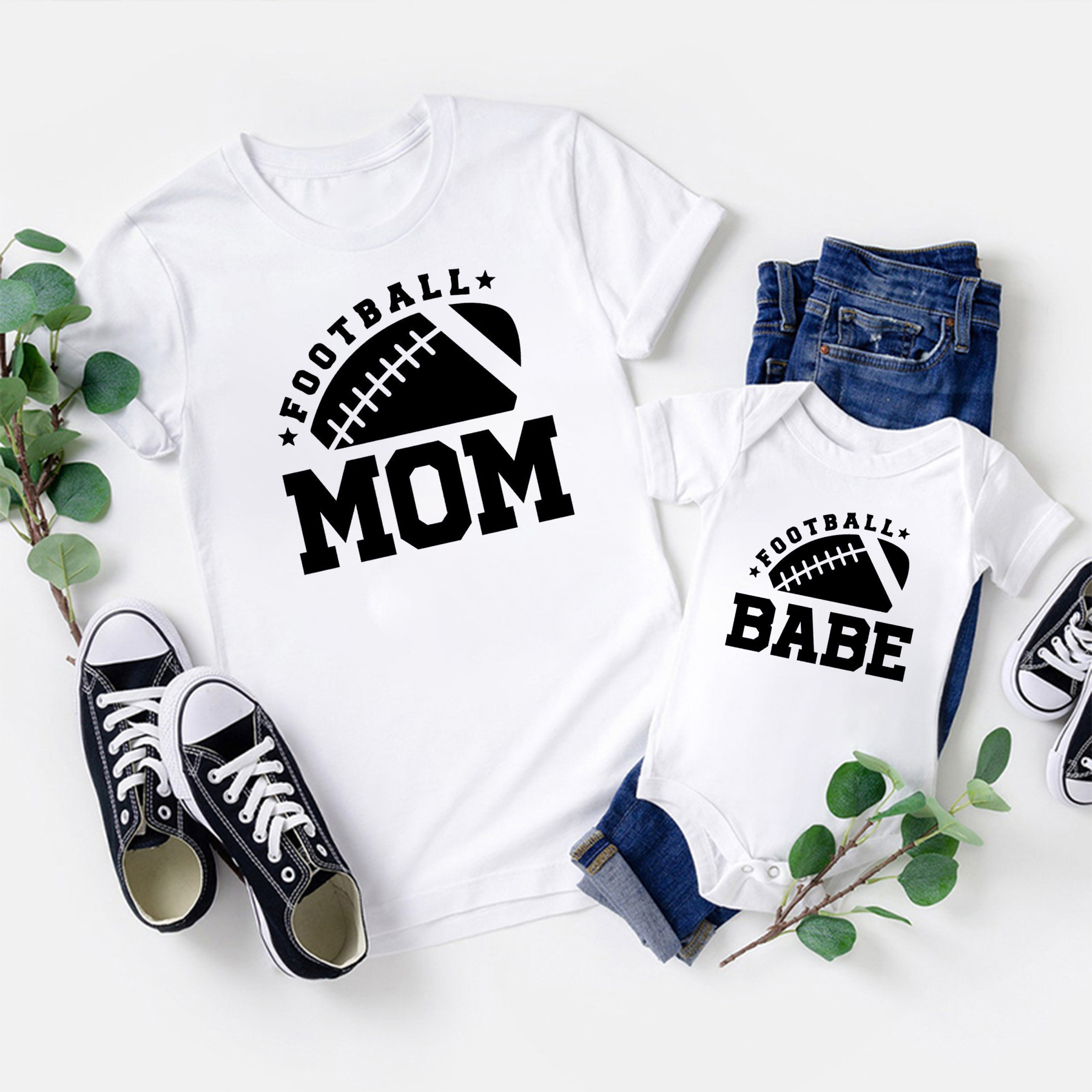 Football Babe Sports Family Matching Shirt