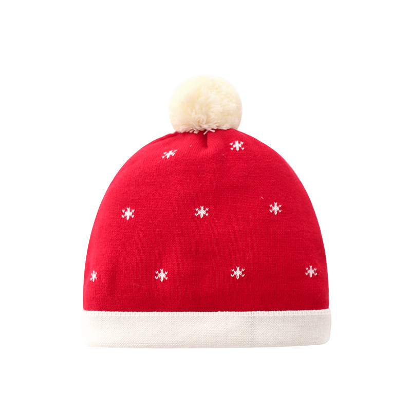 Red Deer Christmas Woolen Bodysuit Set