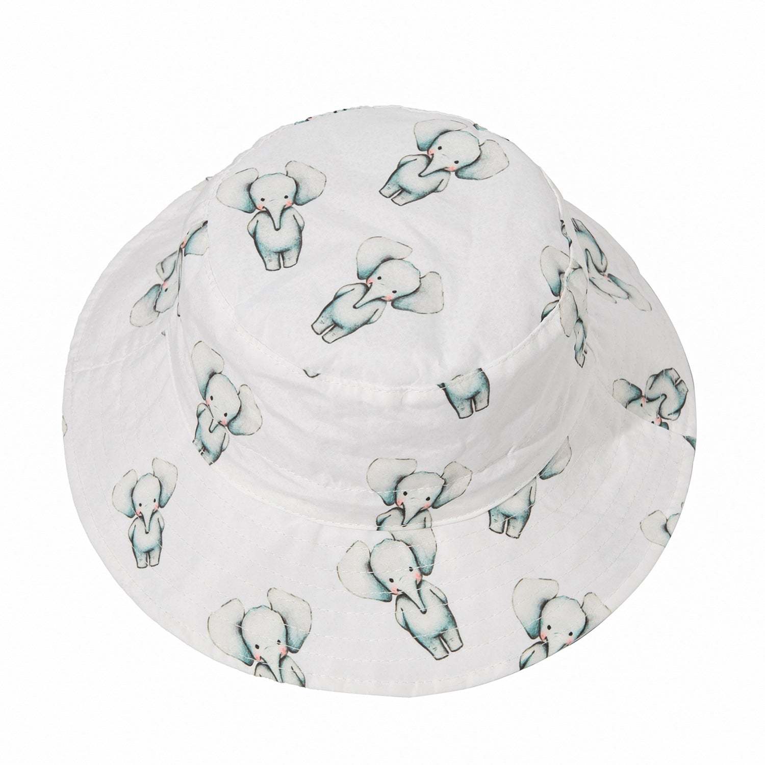 Baby Sun Hat - Seersucker Infant Sun Hat