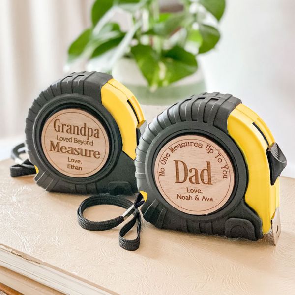 Matching Personalized Tape Measure (No One Measures Up)