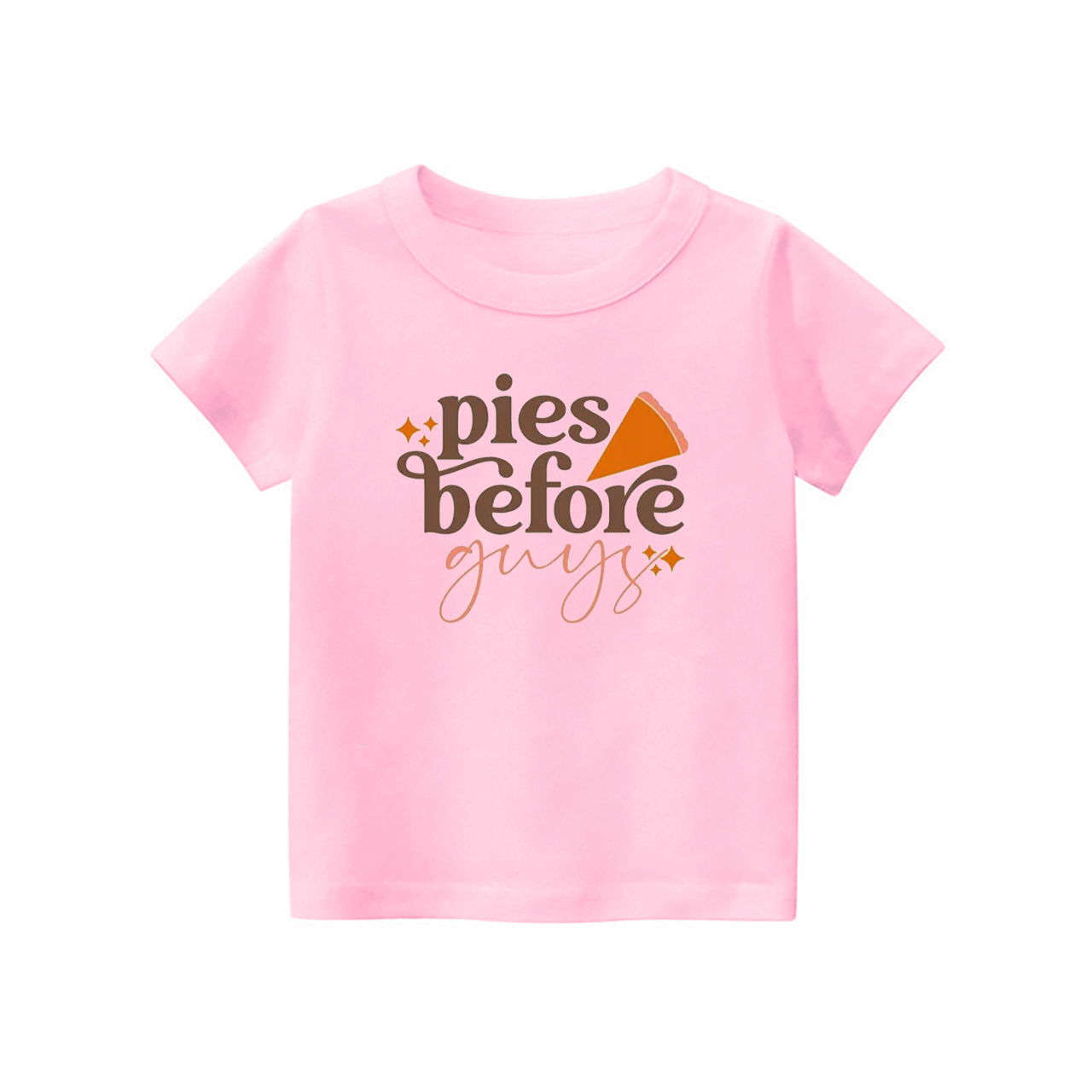 Pies Before Guys Kids Thanksgiving T-shirt