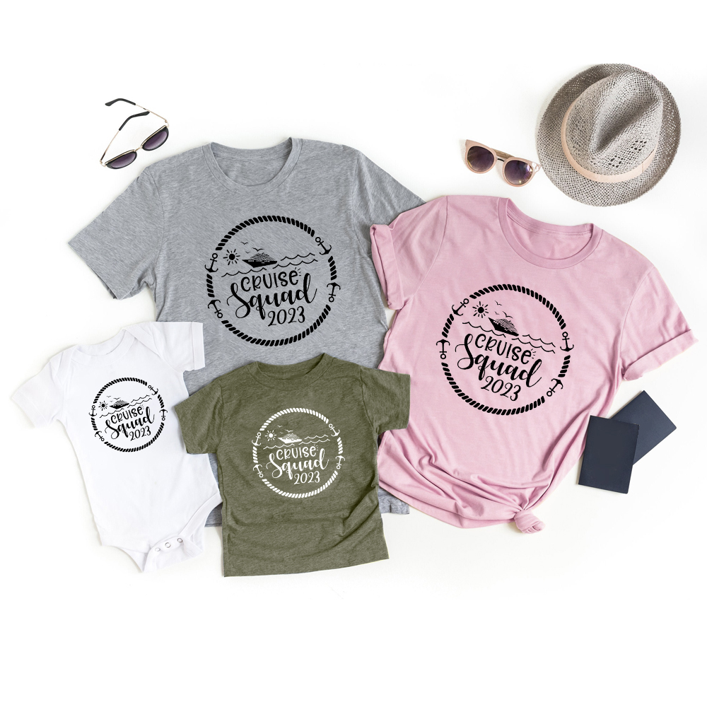 Cruise Squad Family Vacation Shirts