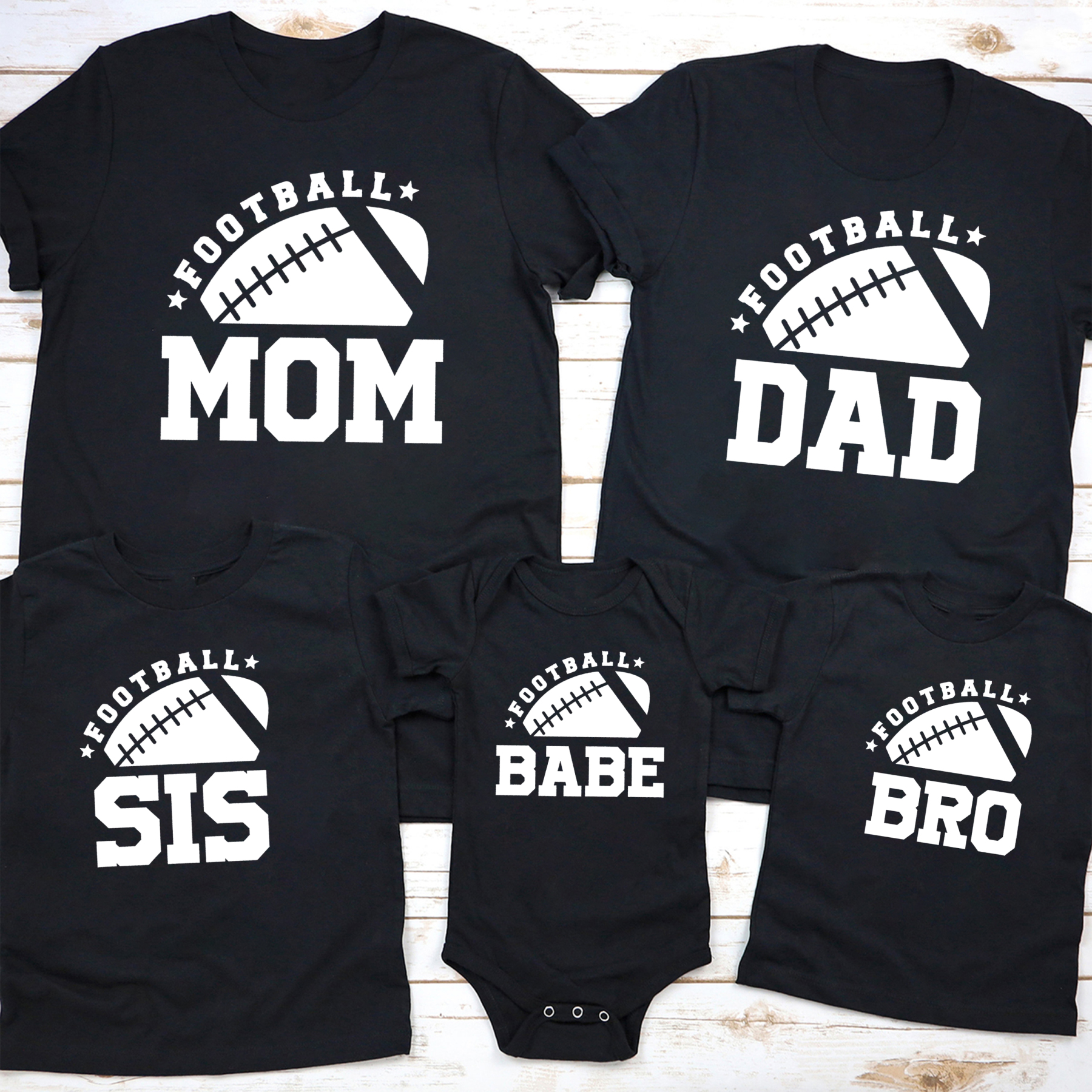 Football Babe Sports Family Matching Shirt