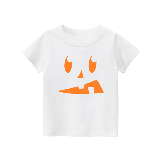 Halloween Pumpkin Spooky Toddler Shirts
