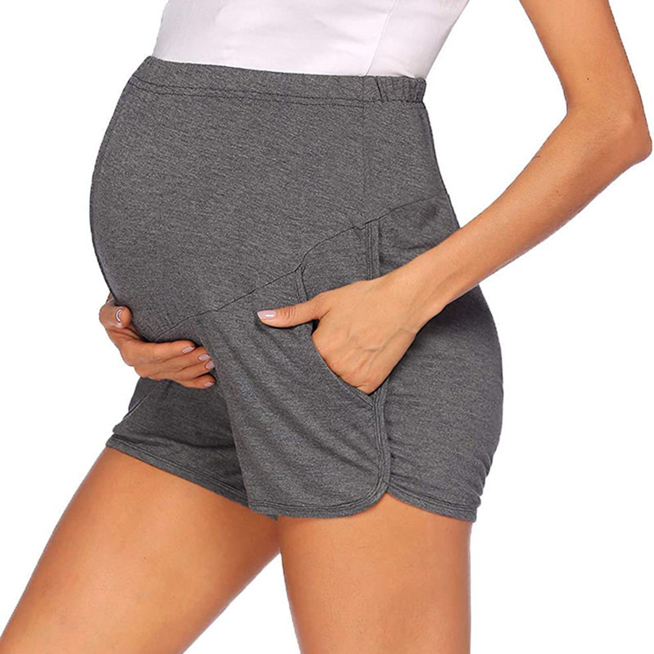 2 Colors Sports Pregnancy Maternity Pants