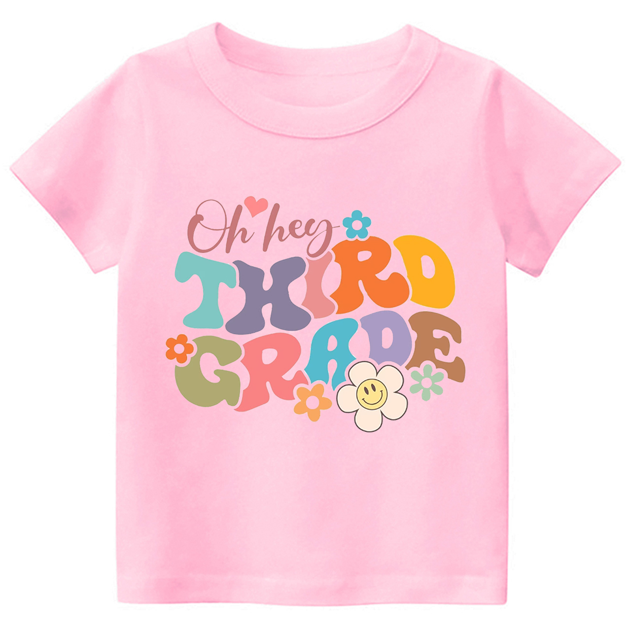 Retro Oh,Hey Back To School Shirt For Kids