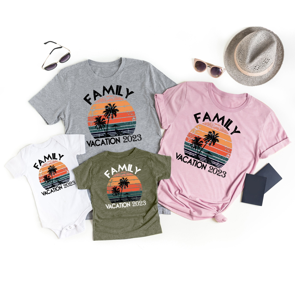 Family Vacation 2023 Family Matching Shirts
