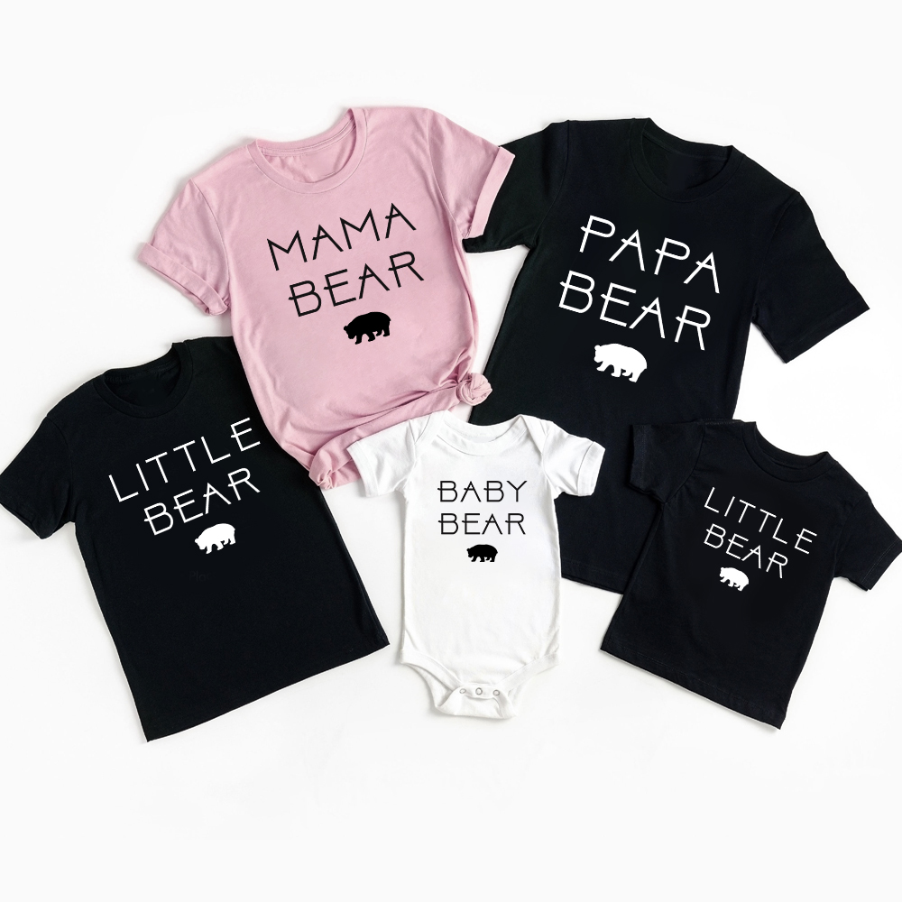 Bear Family Daily Family Matching Shirts