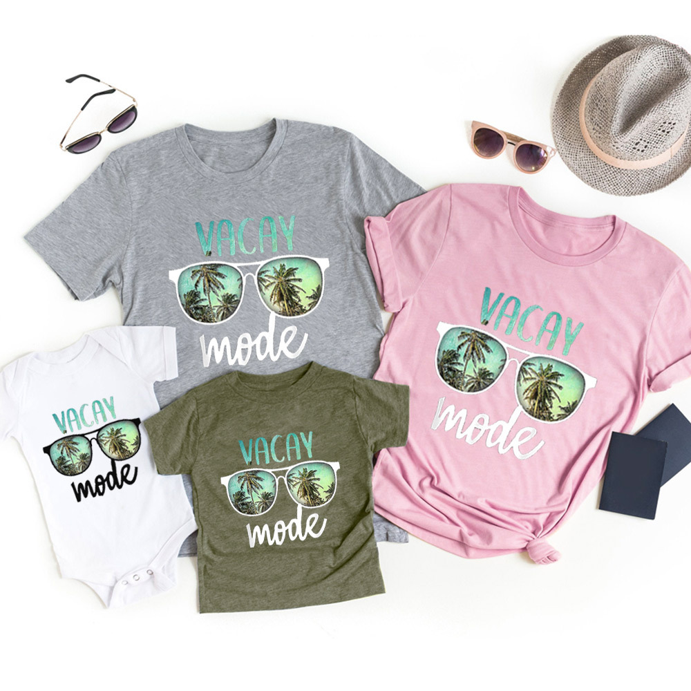 Vacay Mode Family Vacation Shirts