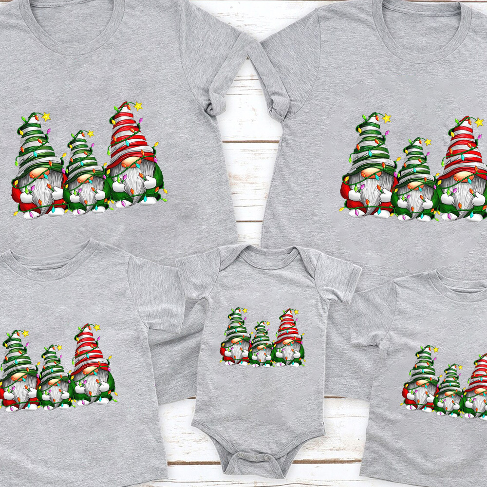 Christmas Gnomes Family Matching Shirt