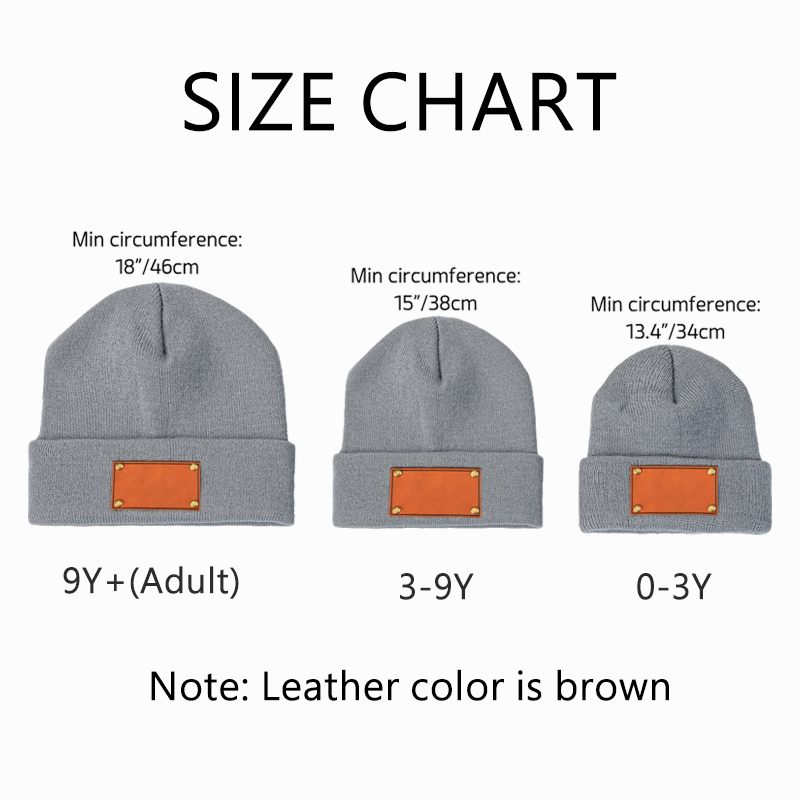 Signature Beanie/hat (Vegan Leather Patch)