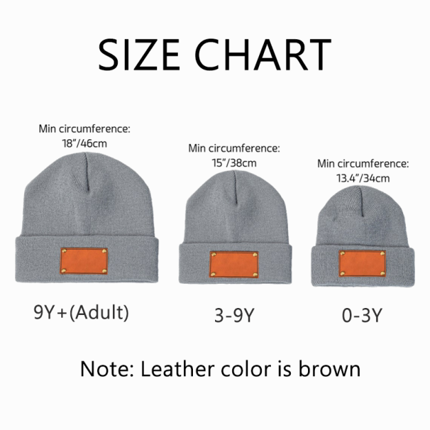 Signature Beanie/hat (Vegan Leather Patch) Sale-Beepumpkin™