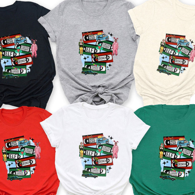 Christmas Music Cassette Family Matching Shirt