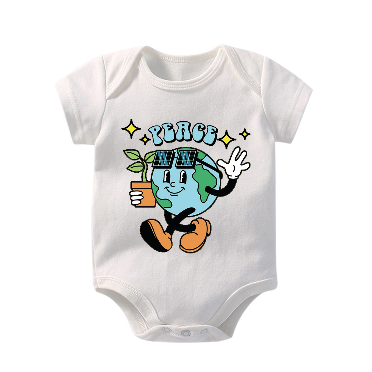 Earth Day Natural Lover Bodysuit For Baby