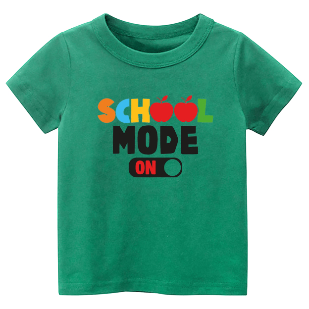 School Mode On Back To School Kids Shirt