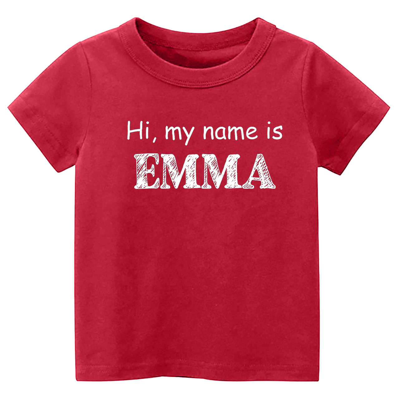 Personalized Name Self Introduction Back To School Kids Shirt