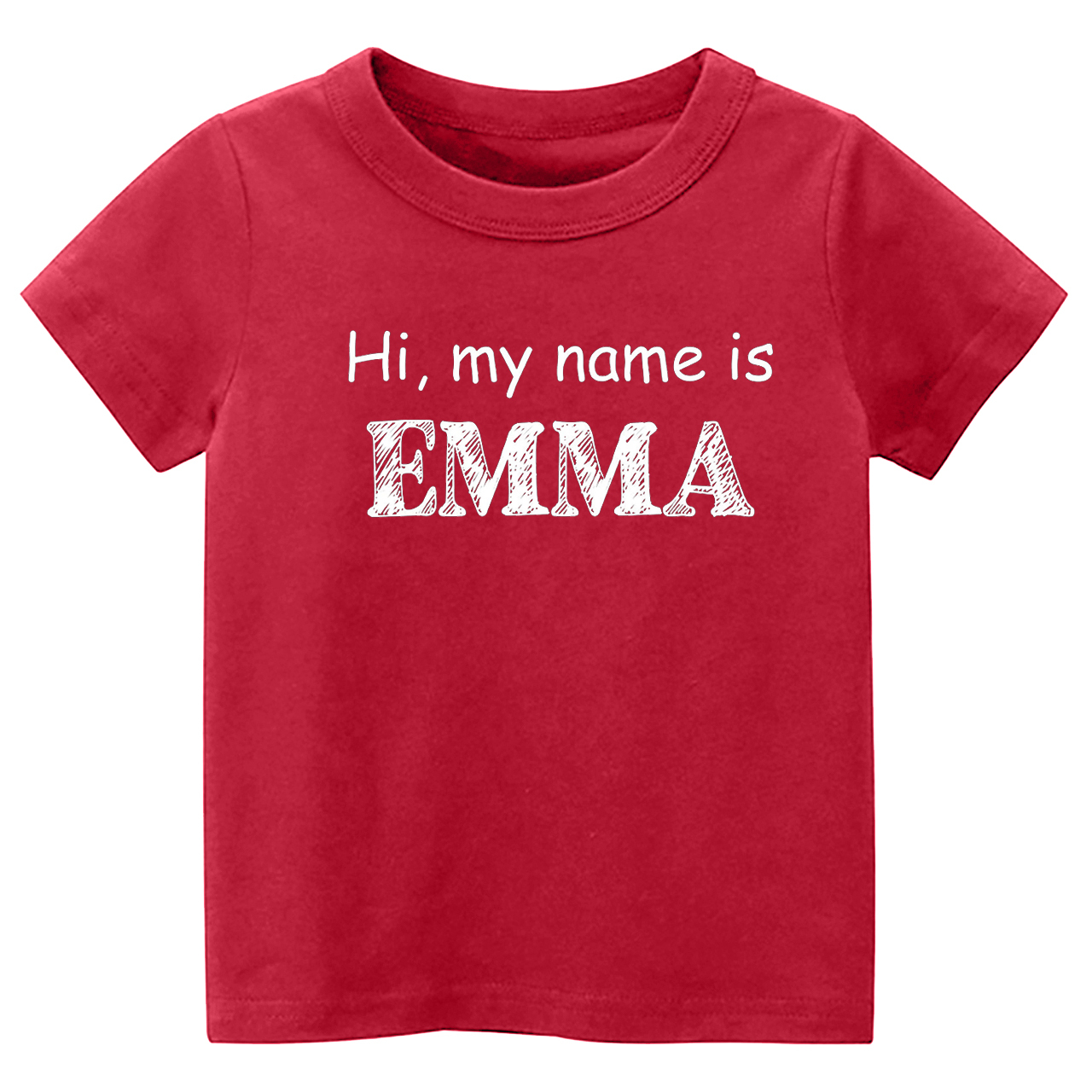 Personalized Name Self Introduction Back To School Kids Shirt