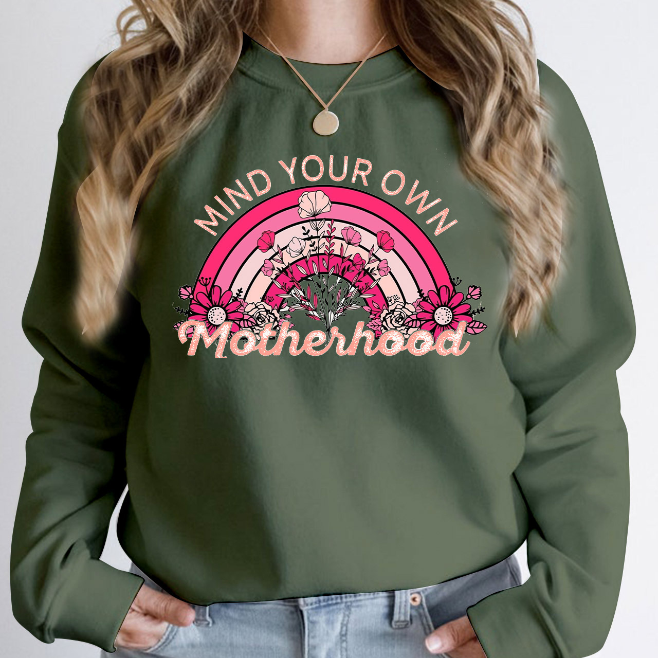 Mind Your Own Motherhood Retro Sweatshirt