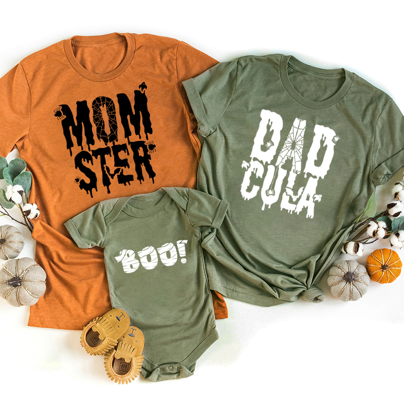 Funny Halloween Family Party Matching T-Shirts