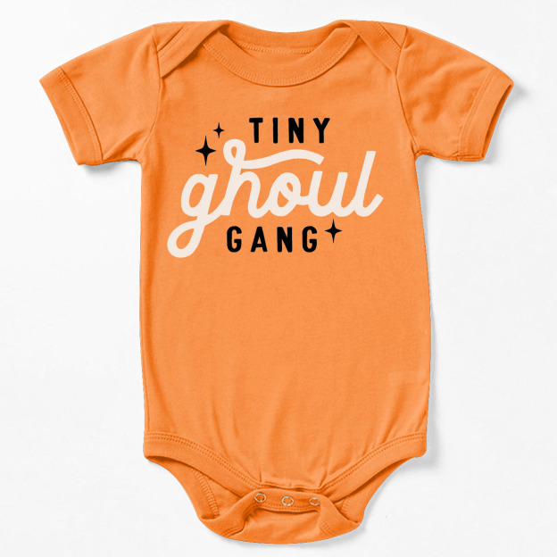 Tiny Ghoul Gang Halloween Baby Bodysuit