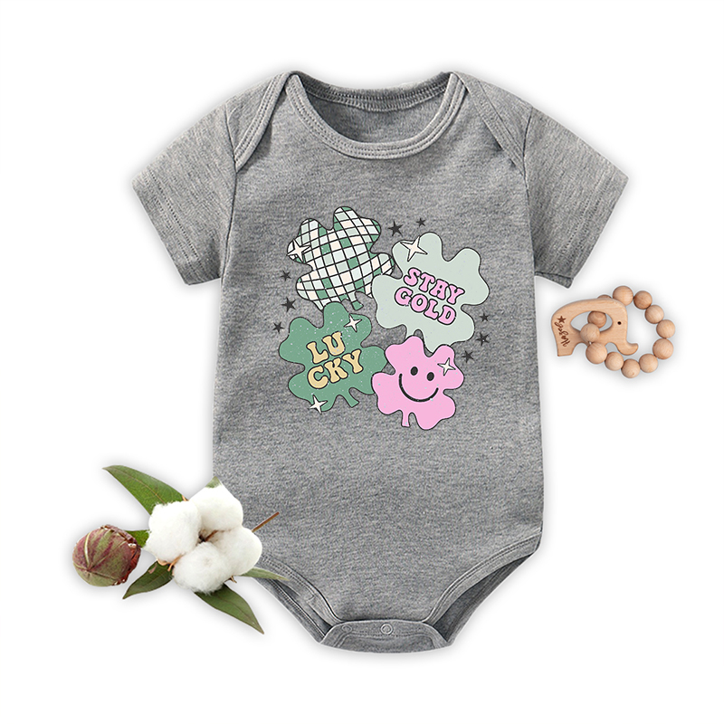 Stay Gold Lucky Bodysuit For Baby