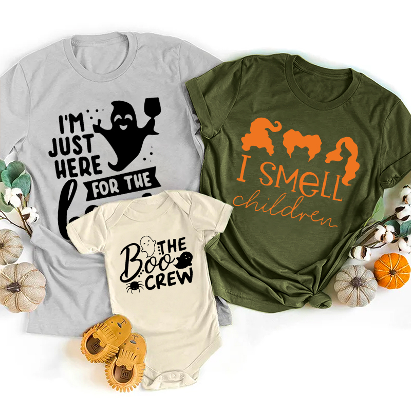 I Smell Children Halloween Family Matching Shirts