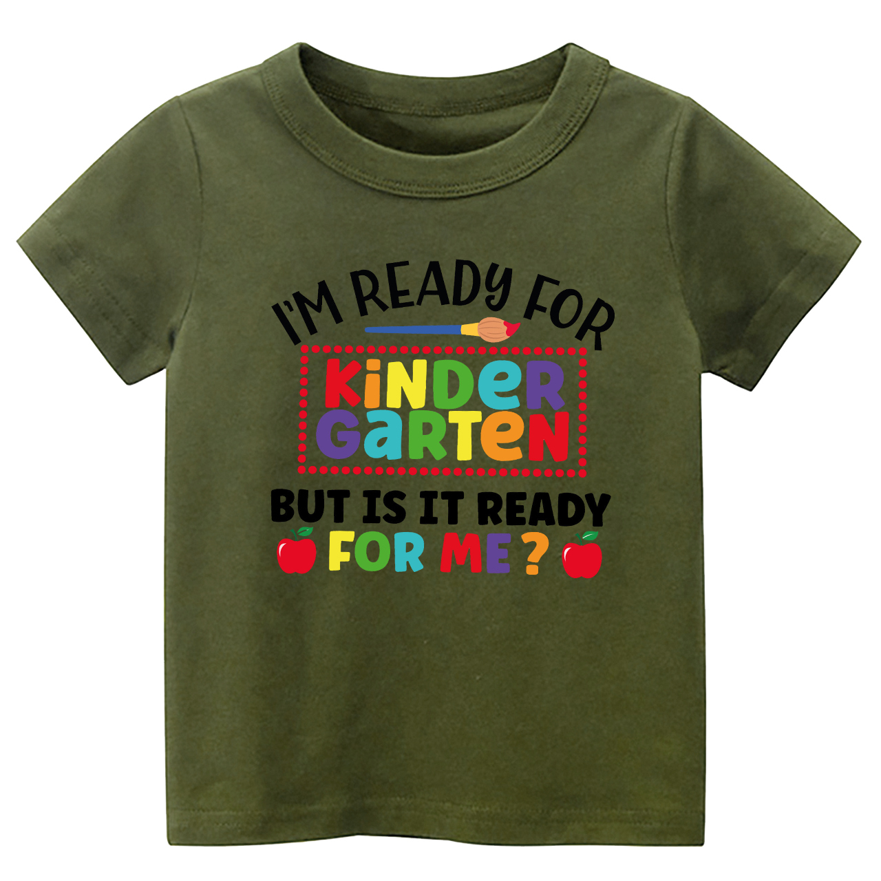 I'm Ready For Kindergarten Back To School Kids Shirts