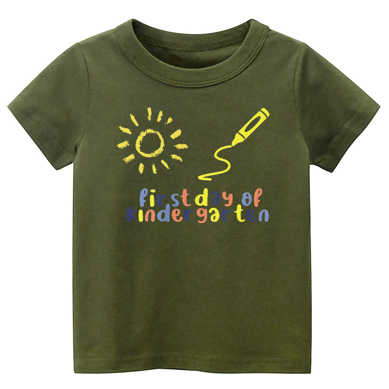 First Day Of Kindergarten Back To School Kids Shirts