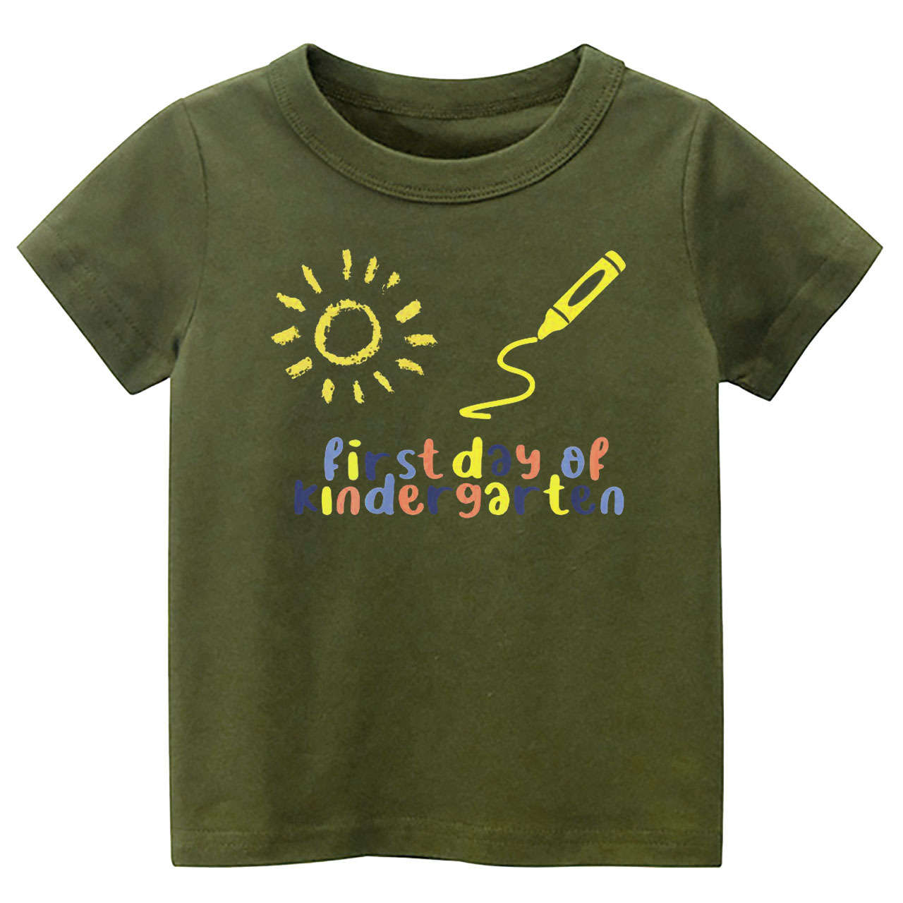 First Day Of Kindergarten Back To School Kids Shirts